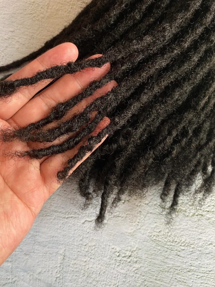 Coil Tips Anwi Textured Loc Extensions – Interlocked & Pure Human Hair ...