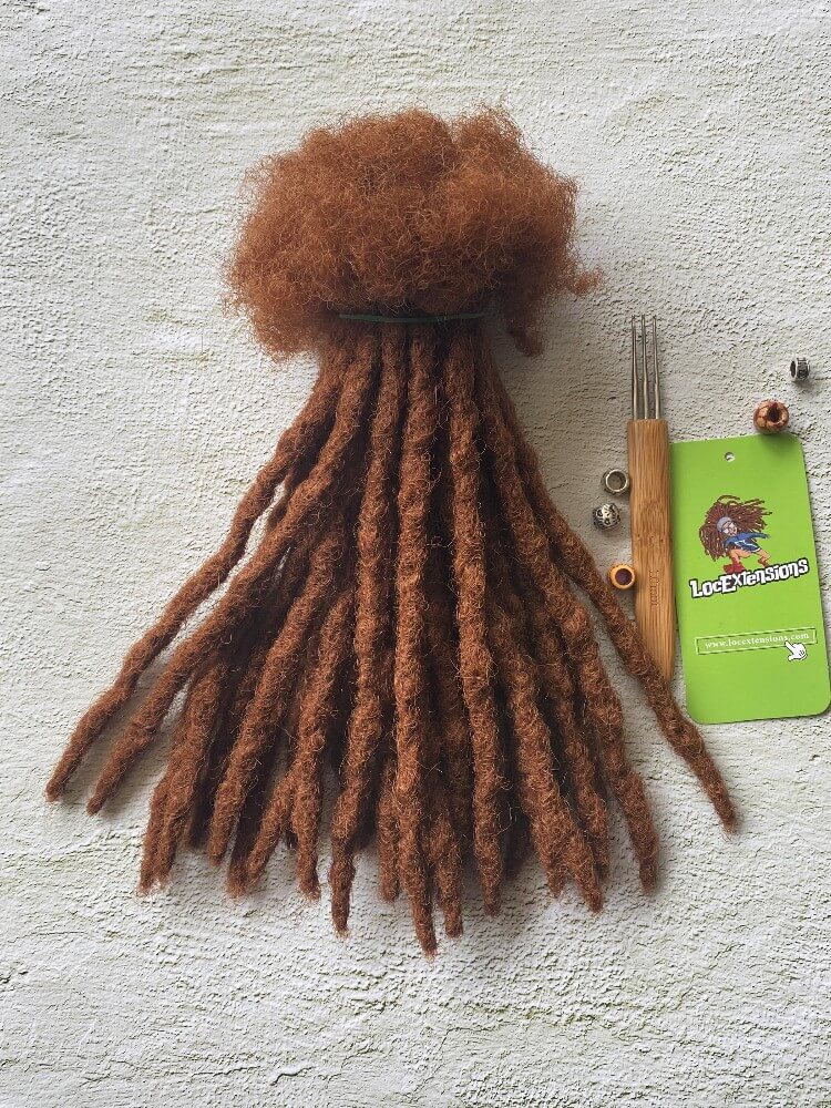 Shop Online Best Human Hair Loc Extensions-Completely Handmade