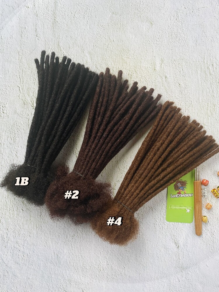 70 Locs Bundle Human Hair Loc Extensions-Standard Locs