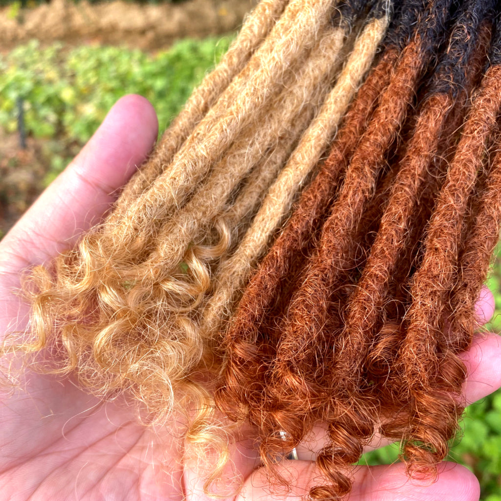 Best human hair for loc extensions Outlet