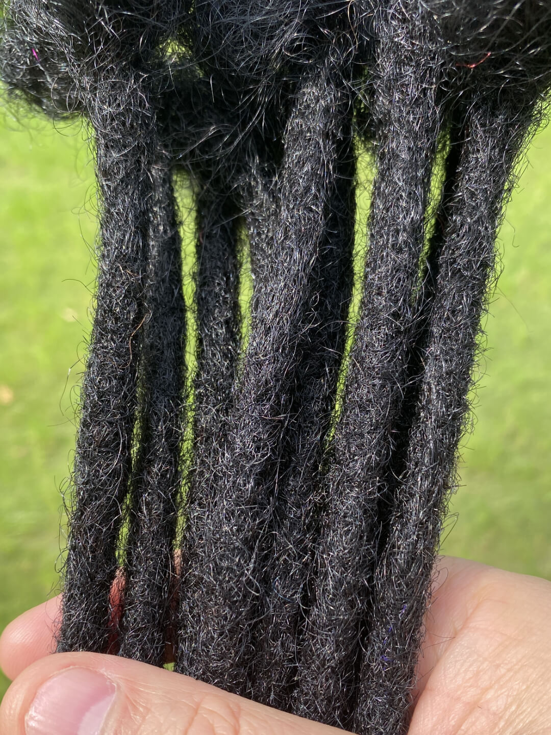 #1b/613 human hair dreadlock extensions