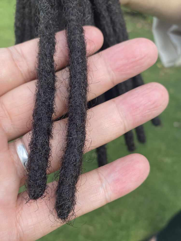 4 Inch Loc Extensions Human Hair Bundles – Premium Quality, Natural ...